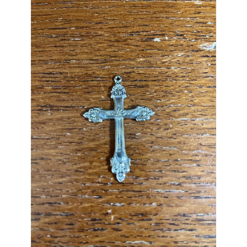 Stainless Steel Vintage Cross Pendant Gothic Unisex‎ 2.5" x 3"